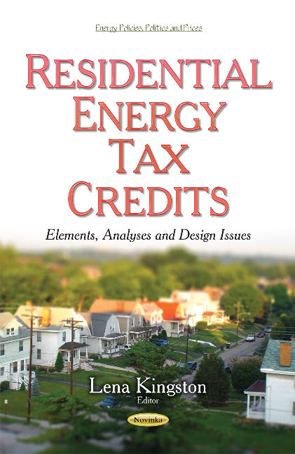 Residential Energy Tax Credits