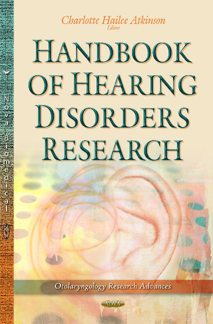 Handbook of Hearing Disorders Research