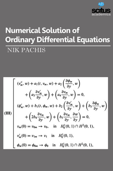 Numerical Solution of Ordinary Differential Equations