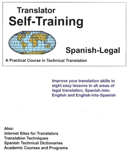 Translator Self-Training Program, Spanish Legal