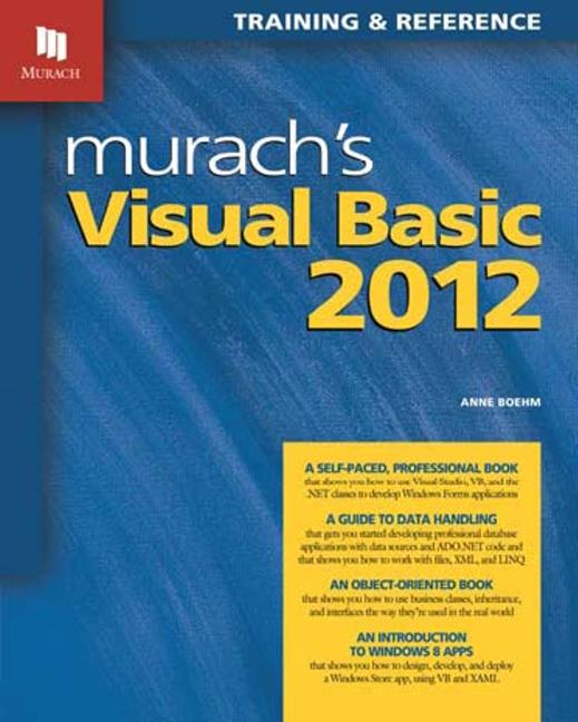Murachs Visual Basic 2012