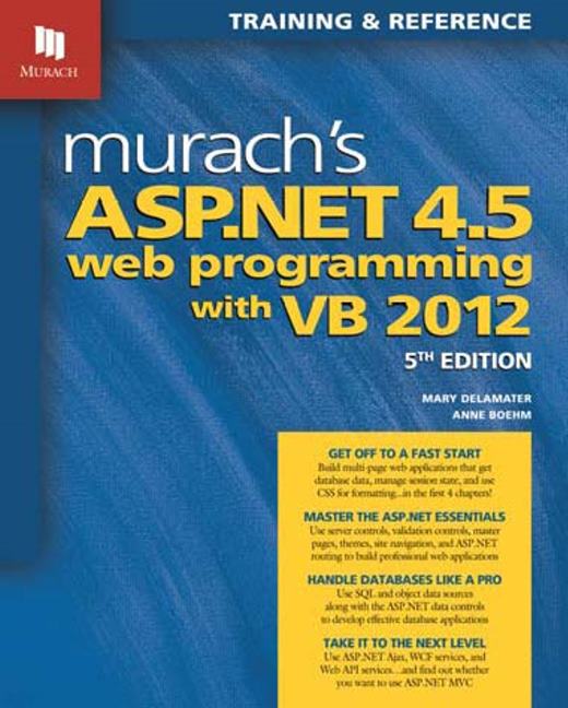 Murachs ASP.NET 4.5 Web Programming with VB 2012