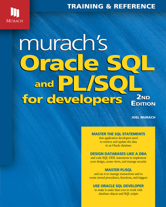 Murachs Oracle SQL & PL / SQL for Developers
