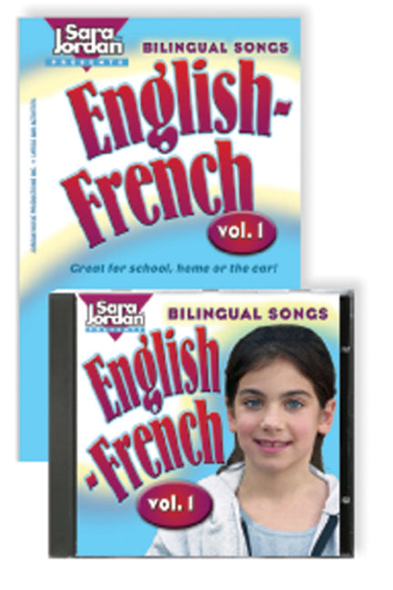 Bilingual Songs, English-French, Volume 1 -- Book & CD