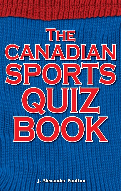 Canadian Sports Quiz Book