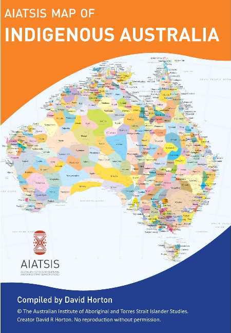 AIATSIS Map of Indigenous Australia -- Flat