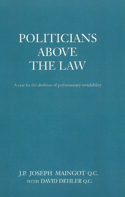 Politicians Above the Law