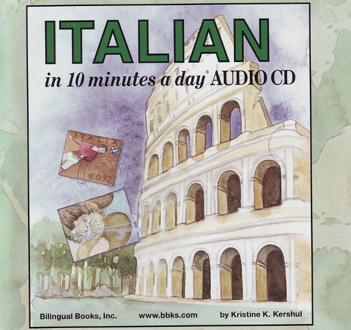 10 minutes a day® AUDIO CD Wallet (Library Edition): Italian