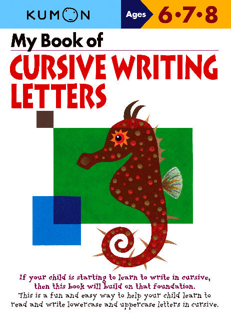 My Book of Cursive Writing Letters