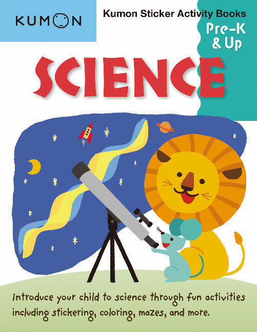 Science Sticker Activity Book: Pre-K & Up