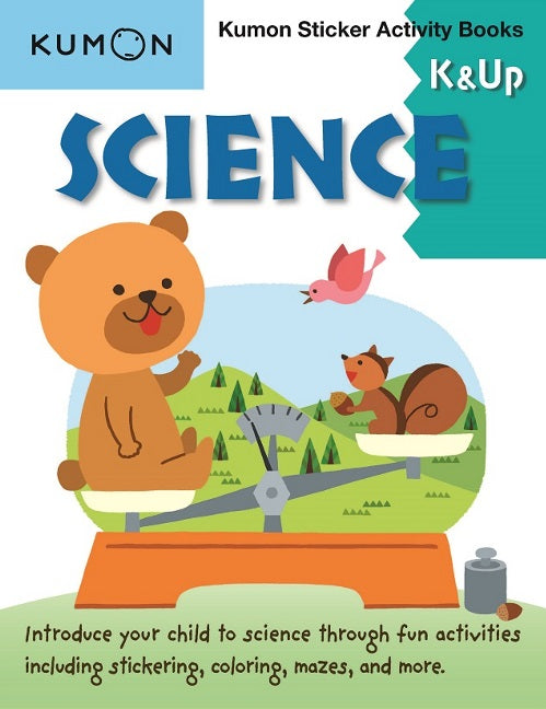 Science Sticker Activity Book: K & Up