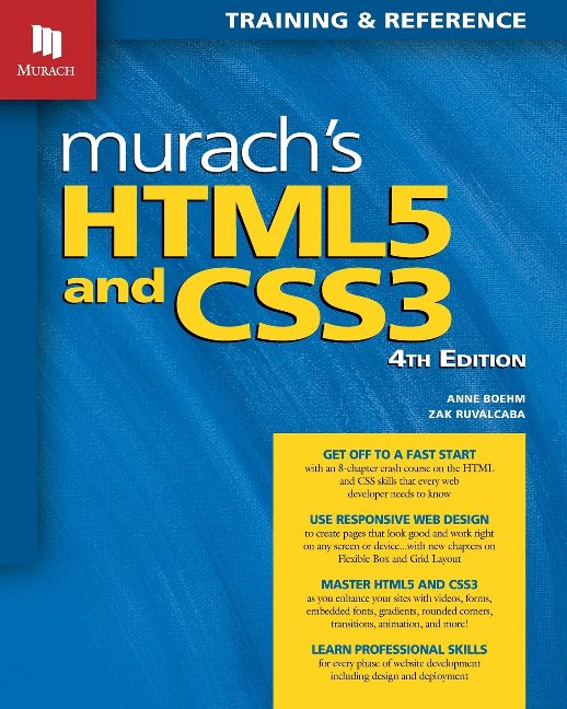 Murachs HTML5 and CSS3