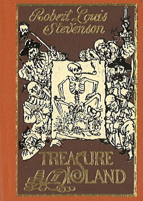 Treasure Island Minibook (2 Volumes) - Limited Gilt-Edged Edition