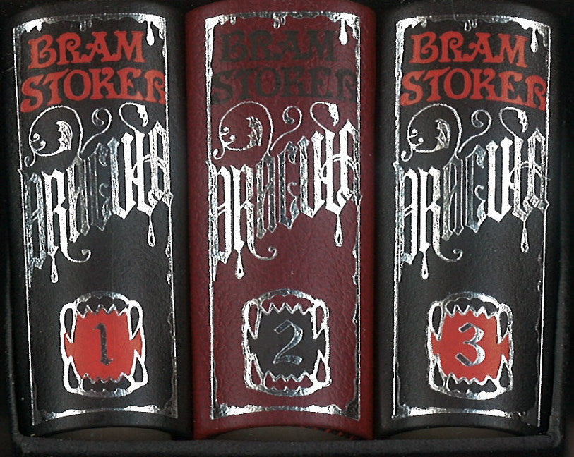 Dracula Minibook -- Gilt-Edged Edition (3 Volumes)