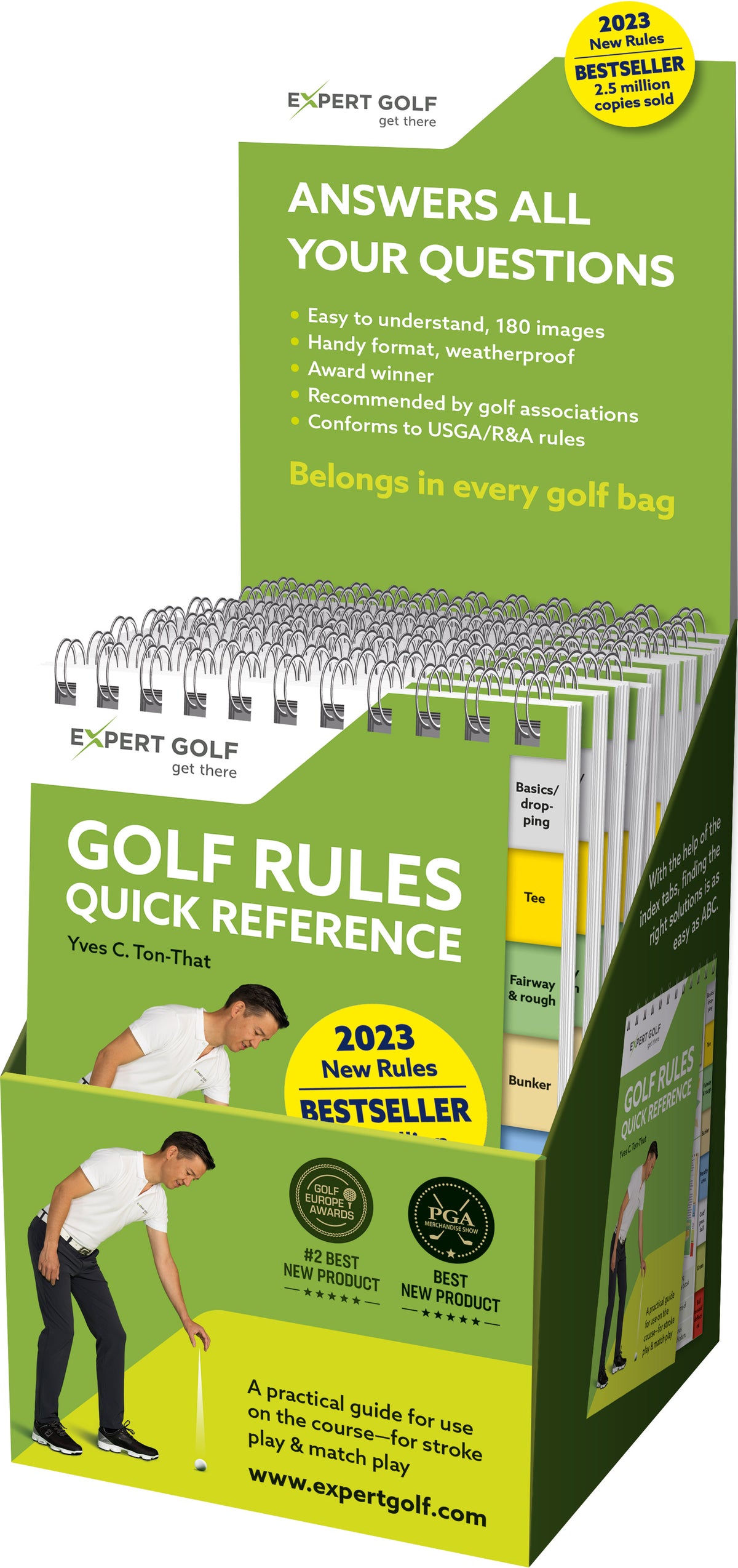 Golf Rules Quick Reference 2023-2026 (10 pack) — Gazelle Book