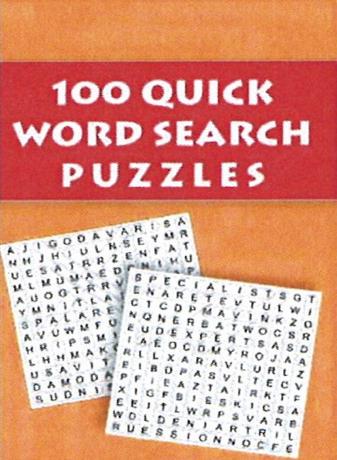 100 Quick Word Search Puzzles