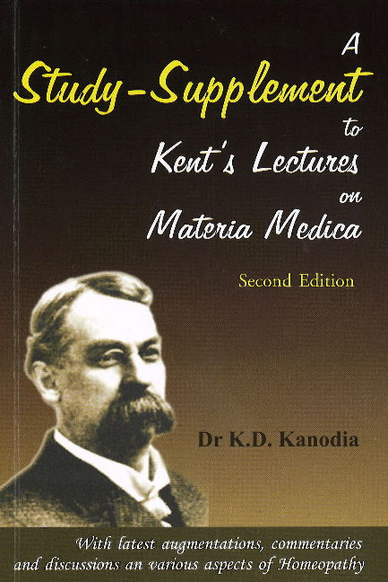 A Study Supplement to Kents Lectuers on Materia Medica