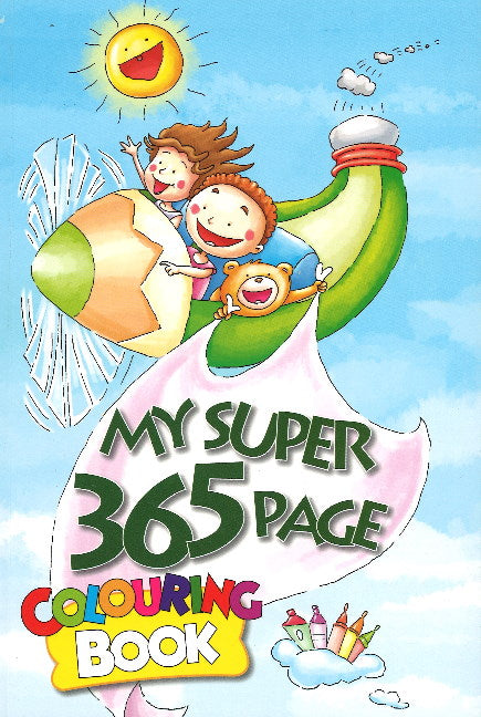 My Super 365 Page Colouring Book