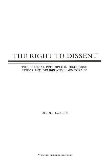 Right to Dissent