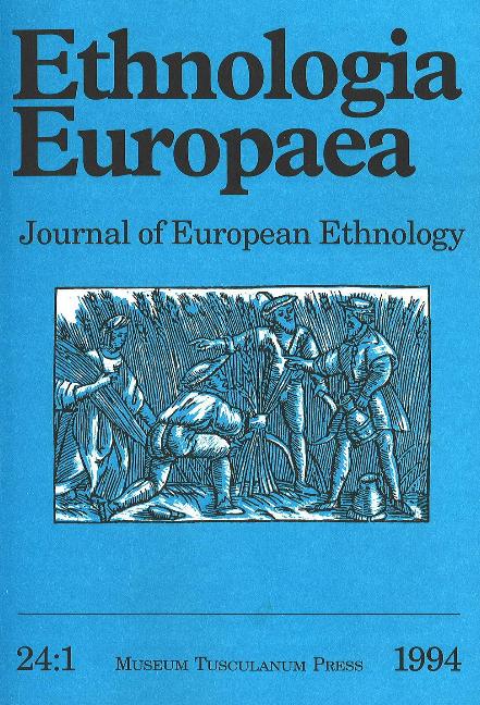 Ethnologia Europaea (Volume 24/1)